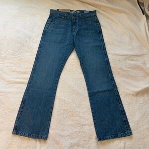 Wrangler Retro Slim Boot Blue Jeans 30x30 New With Tags